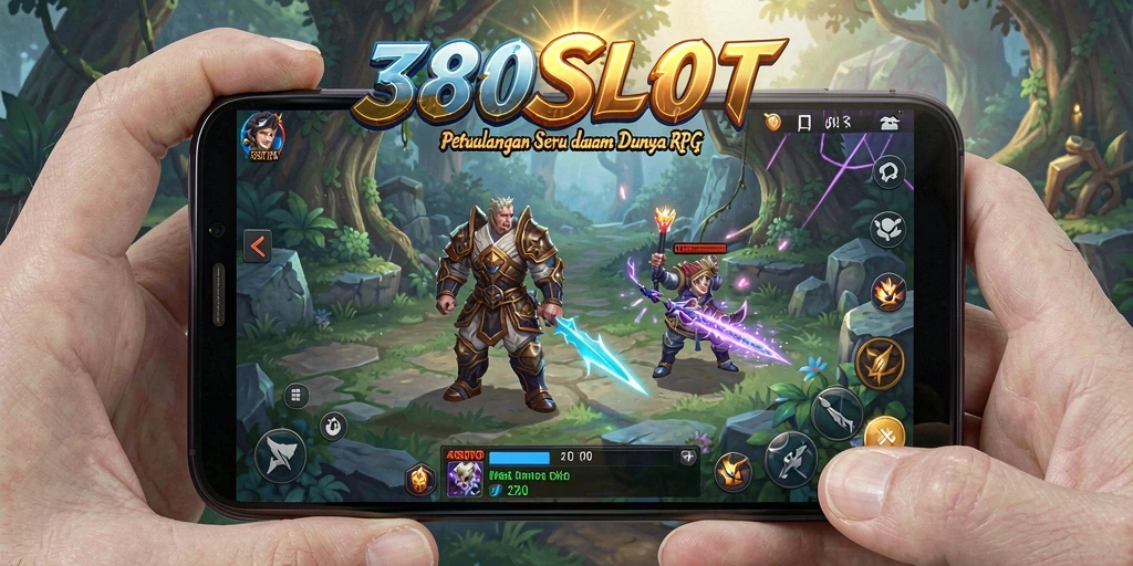 Tangkapan layar 380SLOT menampilkan gameplay petualangan RPG yang mengasyikkan.