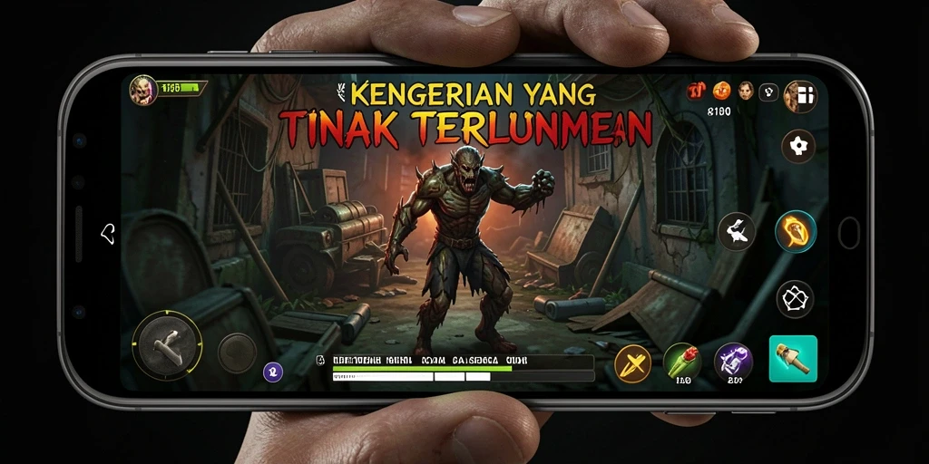Tangkapan layar menampilkan momen mendebarkan saat bermain 8180.