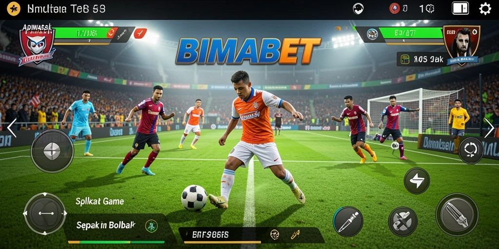Tampilan gameplay yang mendebarkan dalam BIMABET.