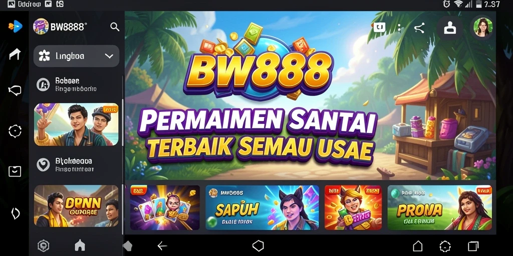 Screenshot gameplay BW888 dengan pengalaman bermain yang santai dan menarik.