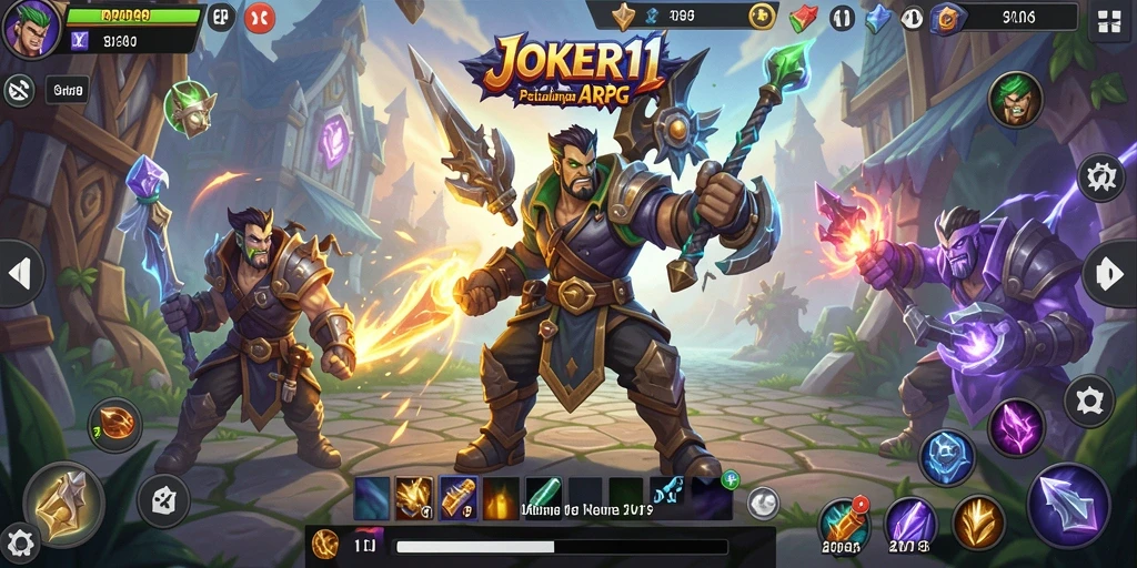 Tampilan atraktif gameplay dalam JOKER11 yang seru.