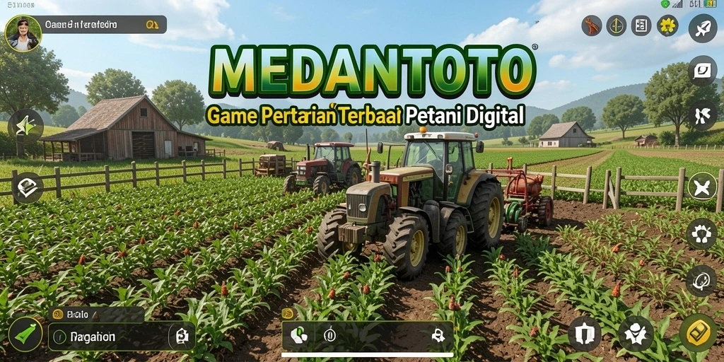 Tampilan gameplay <strong>MEDANTOTO</strong> yang seru dan interaktif di dunia pertanian.