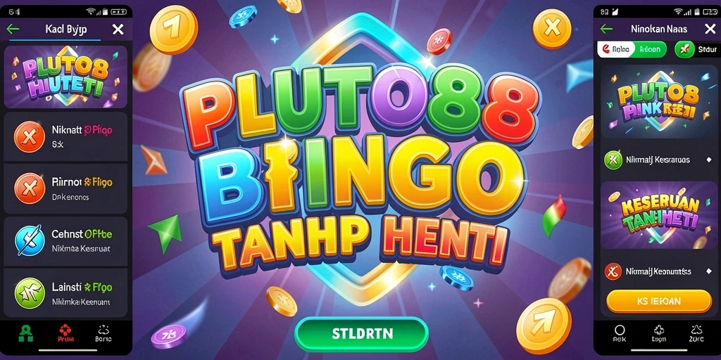 Tampilan gameplay seru PLUTO88 saat bermain Bingo.
