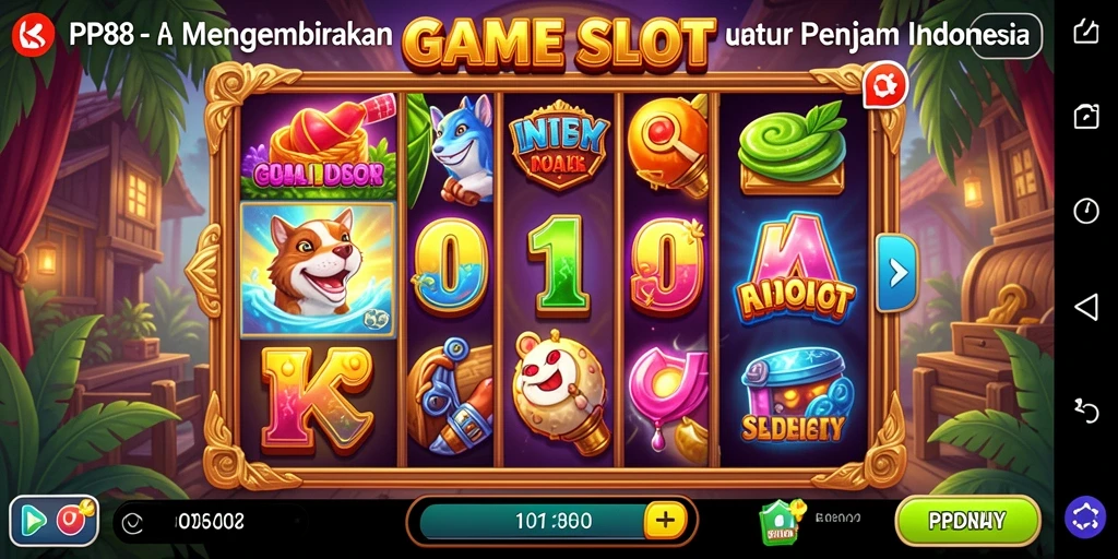 Screenshot PP88 menunjukkan momen seru bermain Slot.