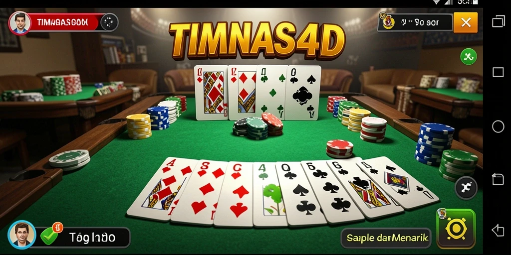 Tampilan gameplay TIMNAS4D yang seru dan interaktif.
