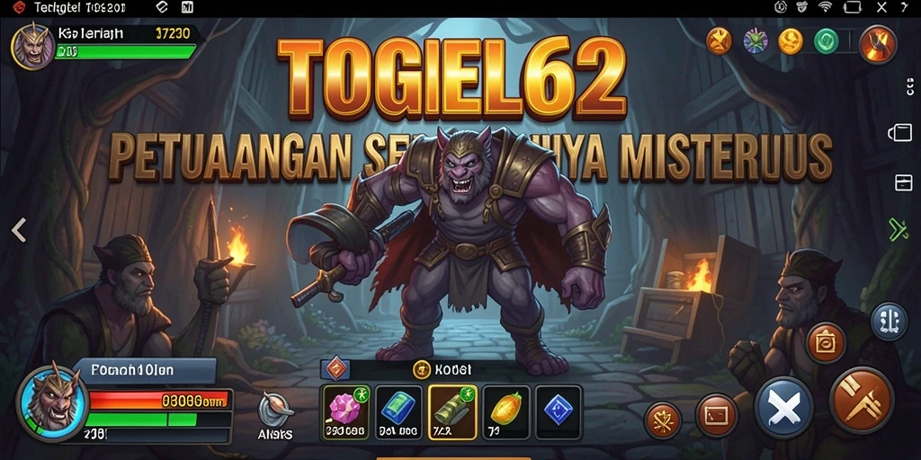 Tampilan gameplay <strong>TOGEL62</strong> yang penuh aksi dan petualangan.