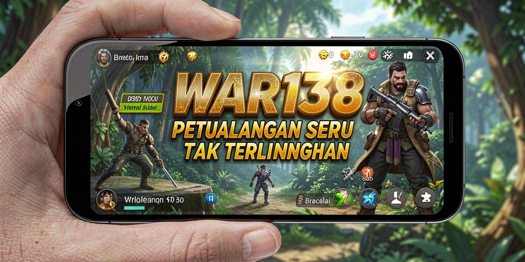 Tampilan gameplay seru dari WAR138 dengan aksi petualangan yang mendebarkan.