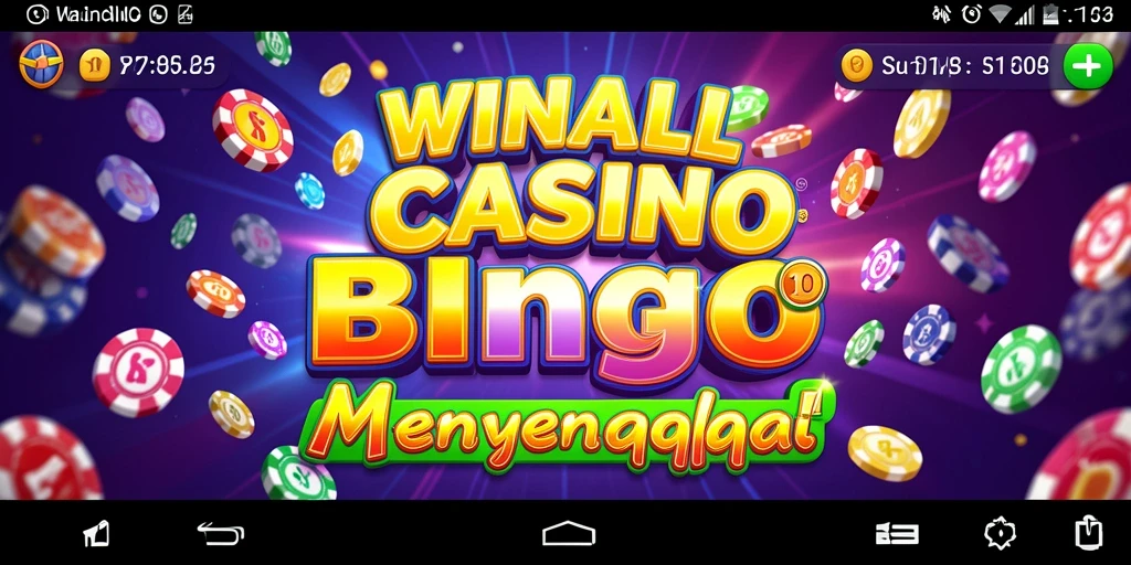 Screenshot gameplay <strong>WINALLCASINO</strong> menampilkan pemain yang sedang menikmati Bingo.