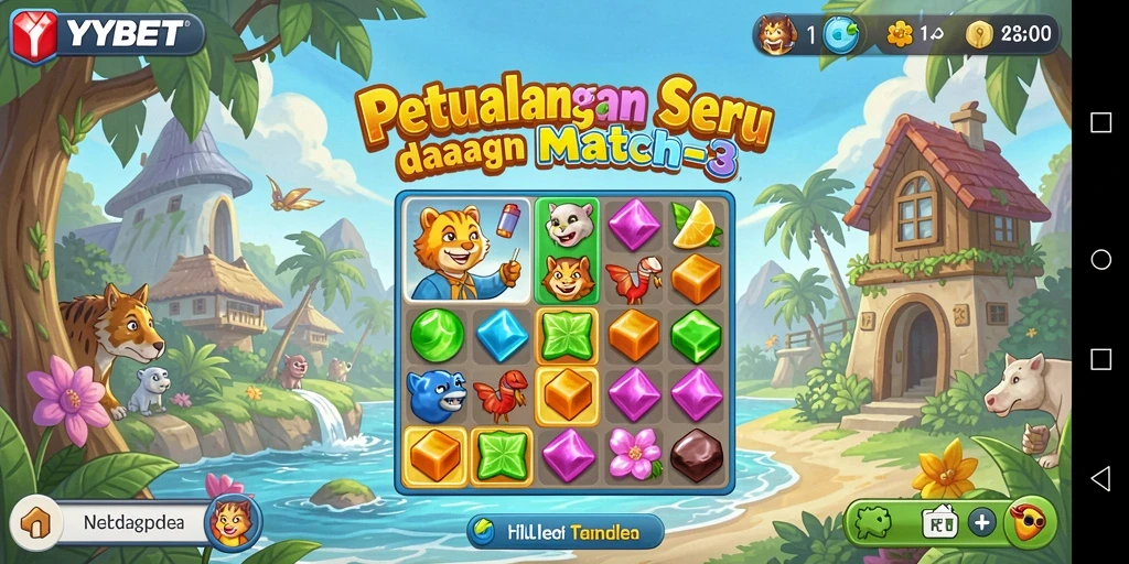 Gameplay seru dan penuh warna di YYBET.